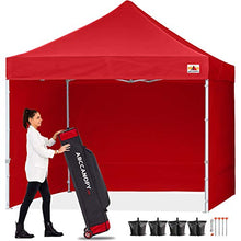 Load image into Gallery viewer, ABCCANOPY Ez Pop Up Canopy Tent with Sidewalls 10x10 Commercial -Series
