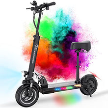 Load image into Gallery viewer, EVERCROSS Electric Scooter, Electric Scooter for Adults with 800W Motor, Up to 28MPH &amp; 25 Miles, Scooter for Adults with Dual Braking System, Folding Electric Scooter Offroad with 10&#39;&#39; Solid Tires
